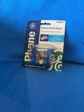 GE TL96554 3.6V 600mAh Cordless Phone Battery